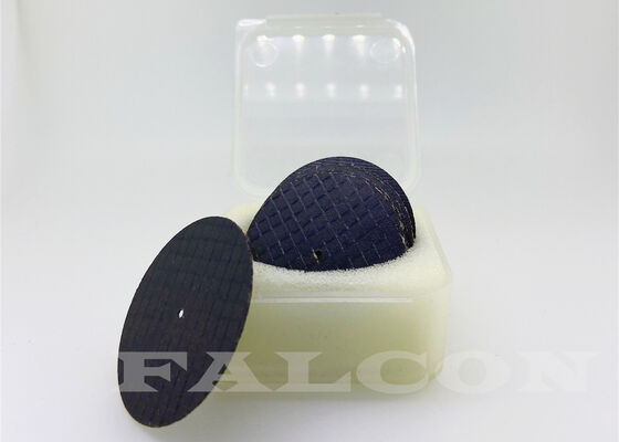 Qualität  Black Reinforced Dental Diamond Discs 0.7mm Cut off Grinding Wheel Fabrik